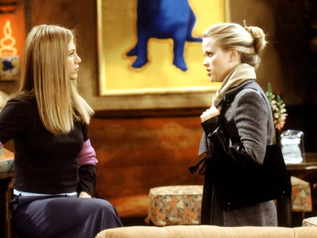 FRIENDS, Jennifer Aniston, Reese Witherspoon, (Season 6), 1994-2004 - Credit: © Warner Bros. / Courtesy: Everett Collection.