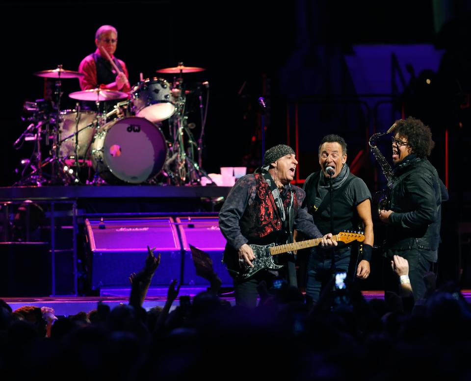 Bruce Springsteen and the E Street Band.