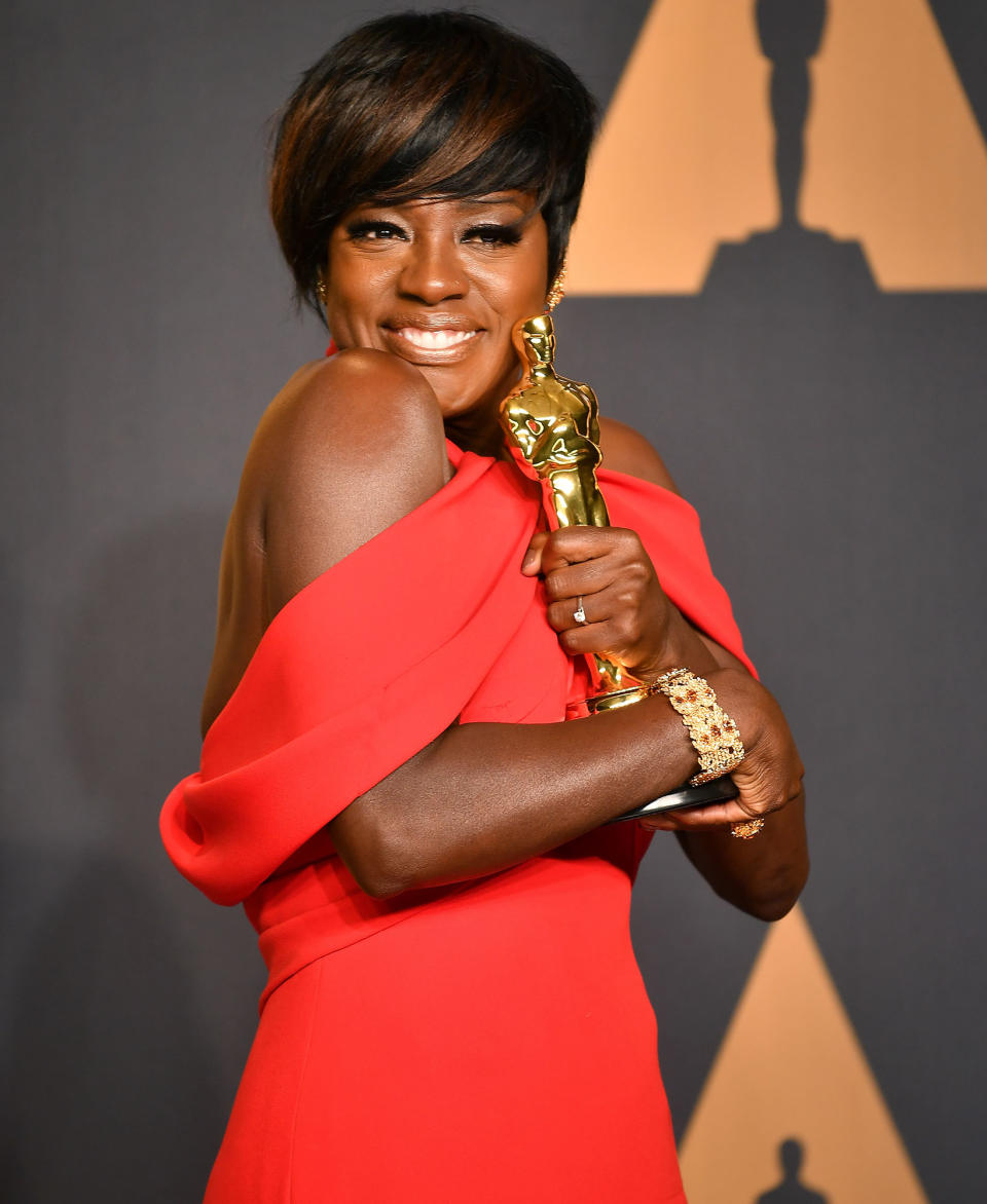 VIOLA DAVIS: IN HER OFFICE