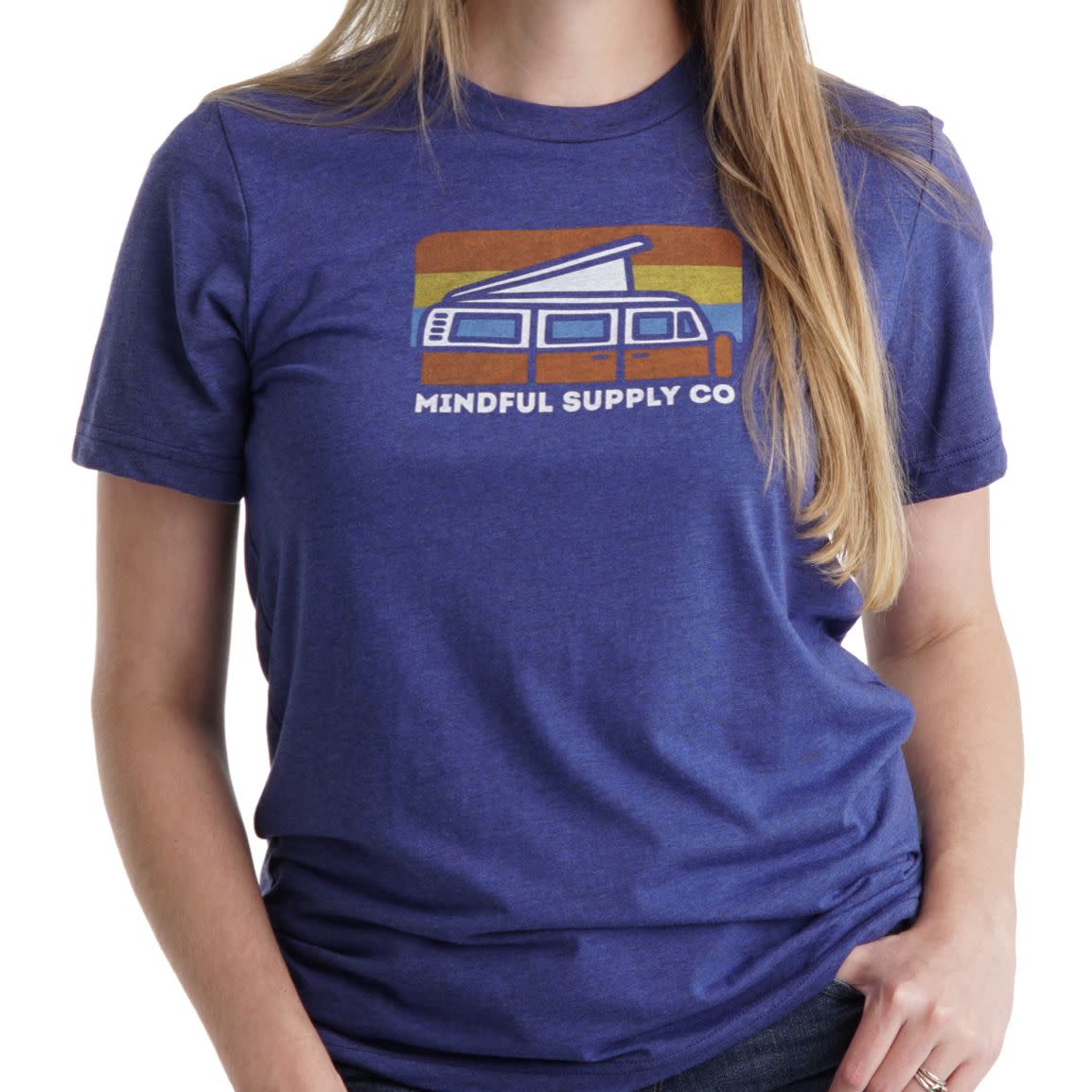 Sunset Bus Unisex Tee from Mindful Supply Co.