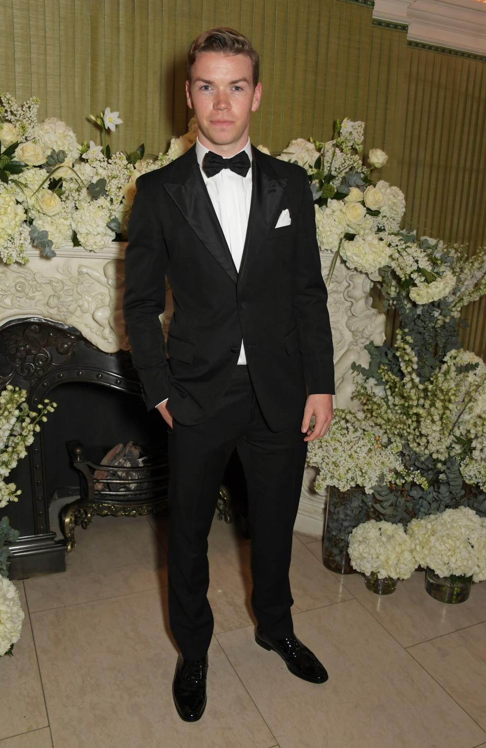 Will Poulter attends the British Vogue and Tiffany & Co. Celebrate Fashion and Film Party at Annabel’s