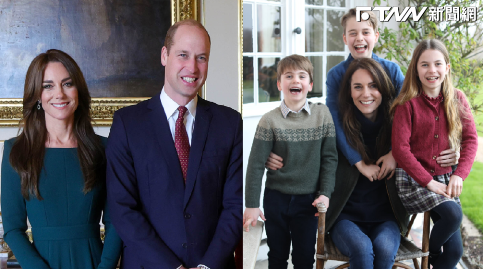 凱特王妃坦言罹癌，並感謝威廉王子跟家人的支持。（圖／翻攝自The Prince and Princess of Wales）