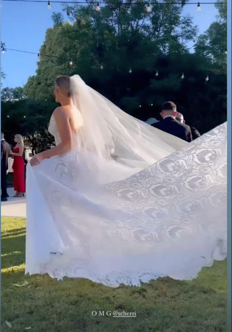 Scherri-Lee Biggs wedding dress