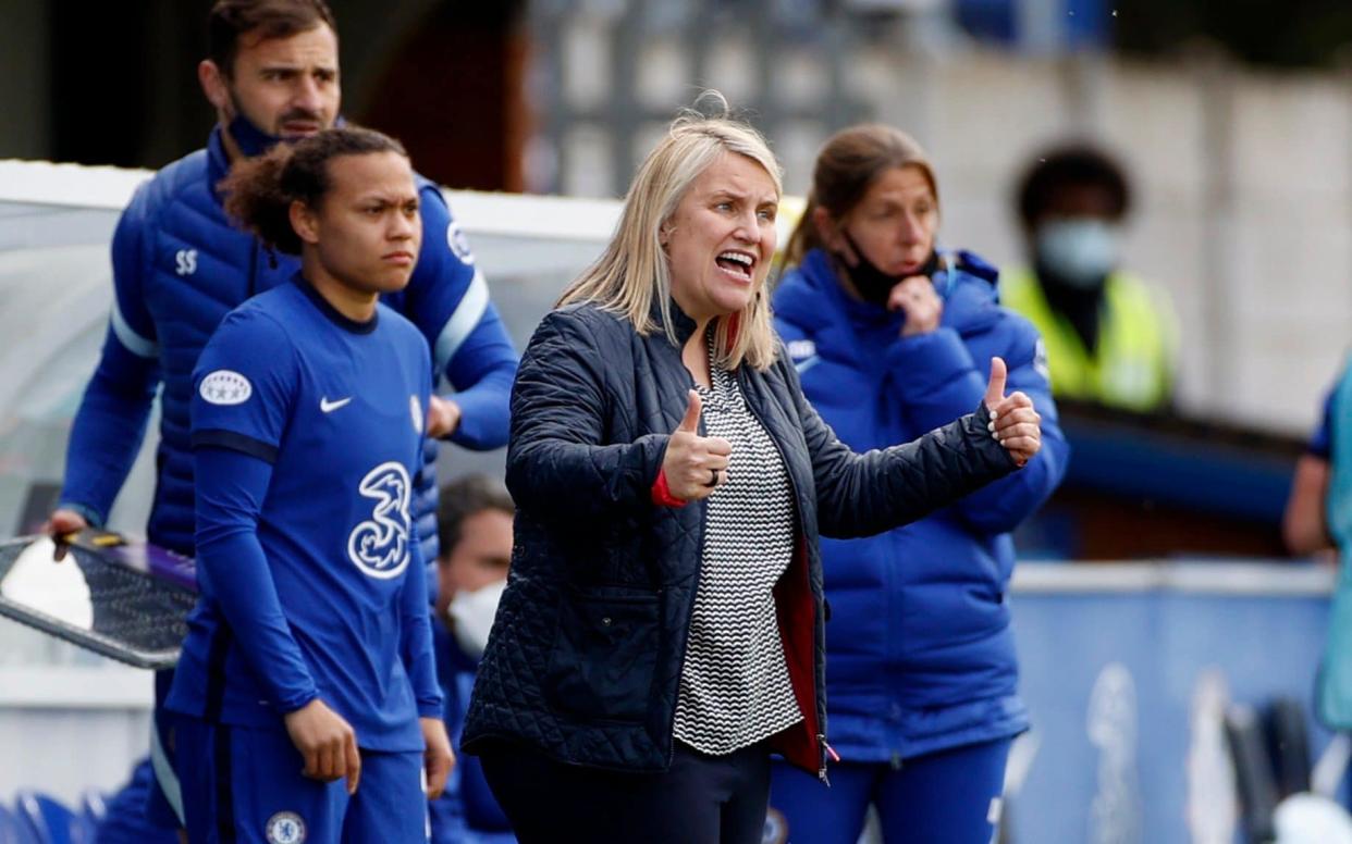 Emma Hayes cools Chelsea quadruple talk ahead of Women’s Super League title decider - REUTERS
