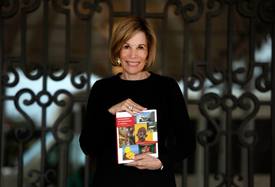 Part-time Palm Beach resident Linda Fischbach has released her first book, "Extraordinary Art Experiences in America: An Insider’s Guide," about 36 unique art galleries and spaces throughout the United States.