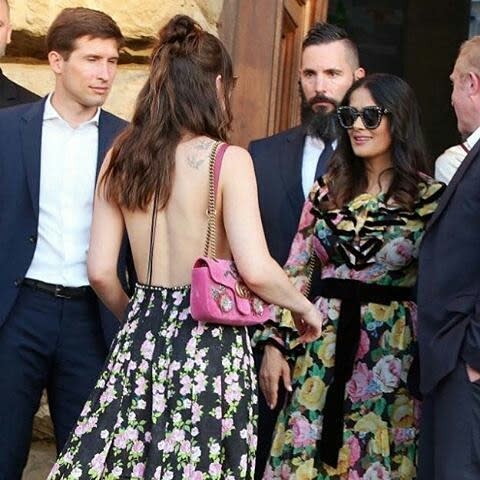 Dakota Johnson & Salma Hayek