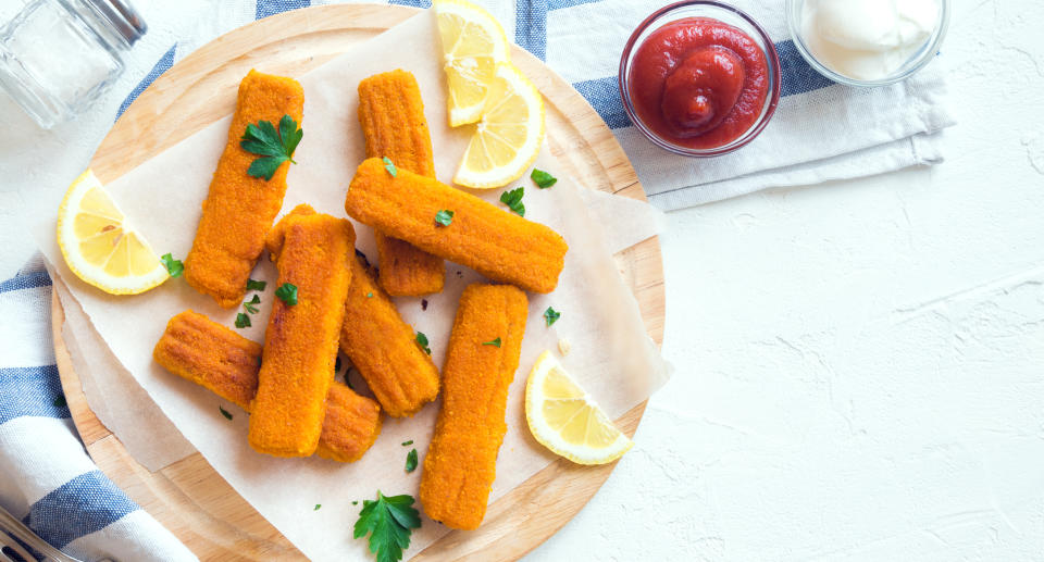 Fish fingers have been named as one of the most nostalgic foods by Brits. (Getty Images)