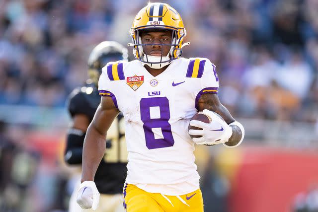 Matt Pendleton-USA TODAY Sports Malik Nabers of the LSU Tigers