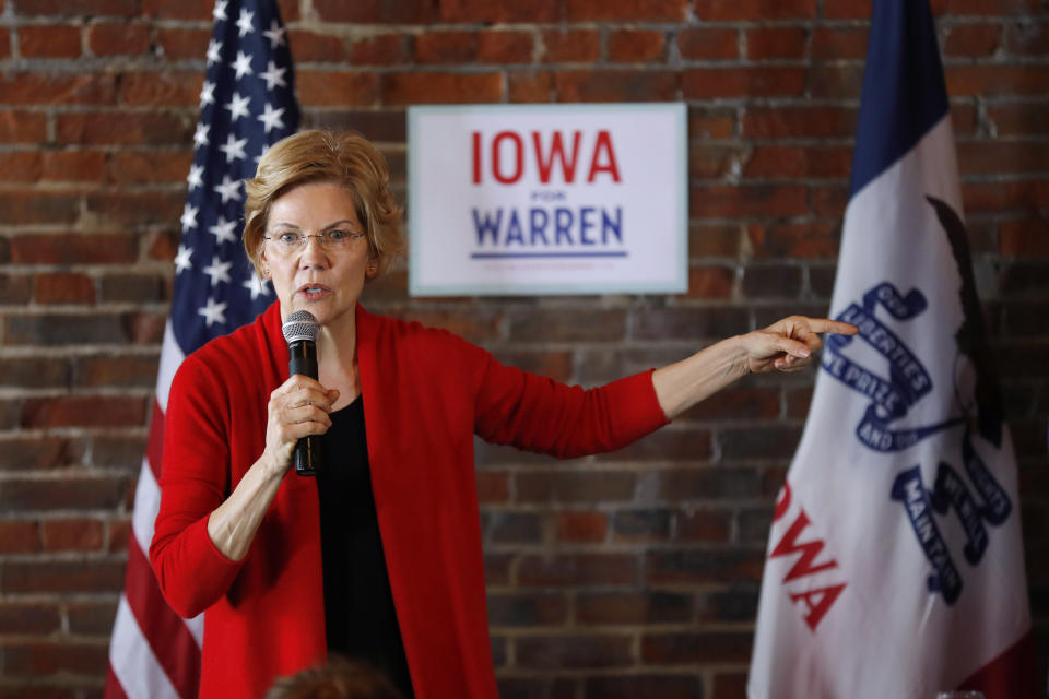 Sen. Elizabeth Warren (D-Mass.) (Photo: ASSOCIATED PRESS)