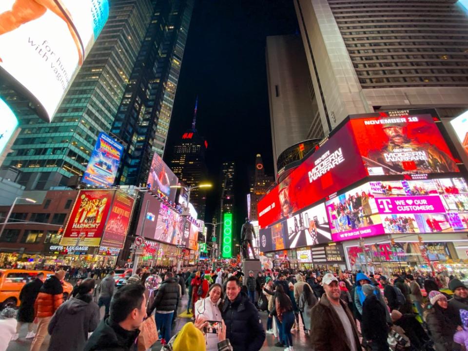 71% of voters near who live in or near Times Square are against a proposed casino in the neighborhood, according to a new survey. Photo by Mairo Cinquetti/NurPhoto via Getty Images