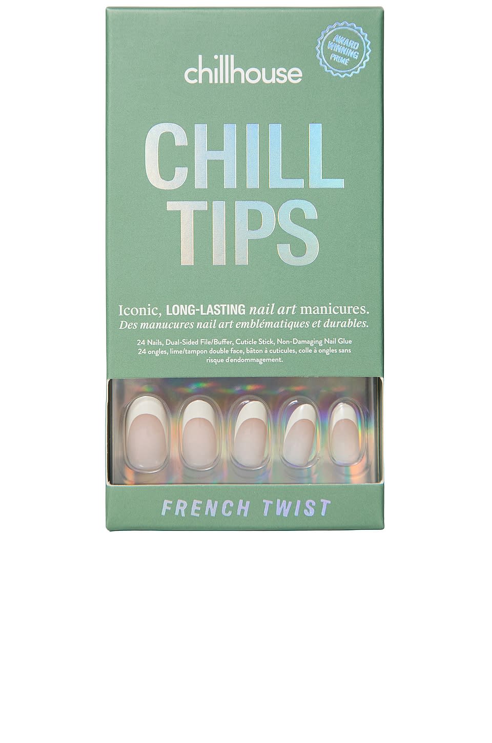 French Twist Chill Tips Press-On Nails