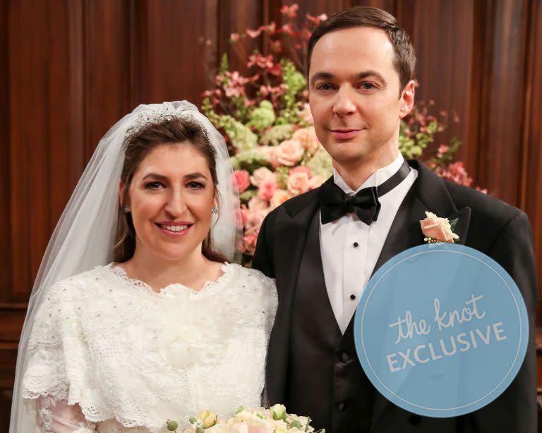 Big Bang Theory wedding shamy sheldon amy photos