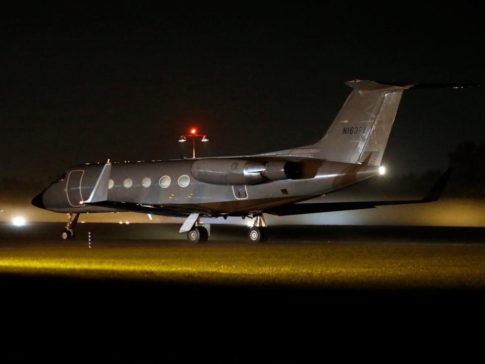 CDC Ebola plane Gulfstream