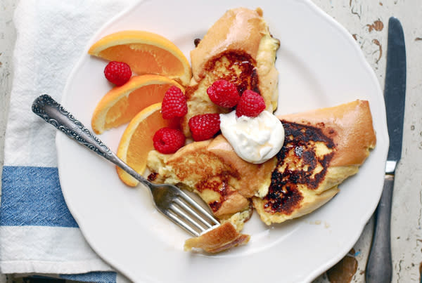 Sour Cream French Toast with Oranges