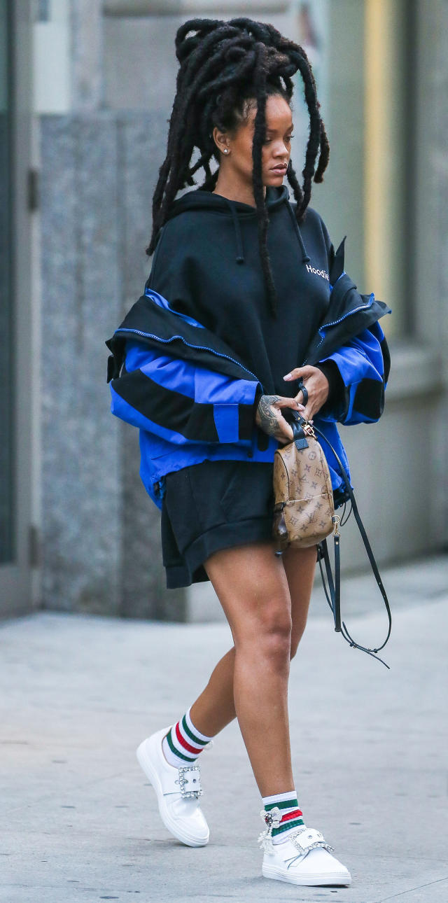 Rihanna Took NYFW's Hottest Street Style Shoe to the Airport