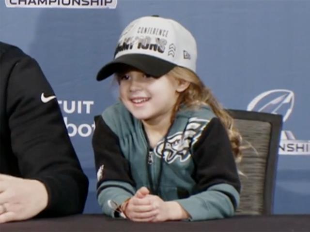 Nick Sirianni's Daughter Gets In Trouble During Press Conference