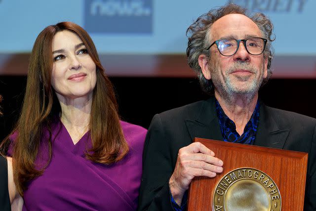 Sylvain Lefevre/Getty Monica Bellucci and Tim Burton