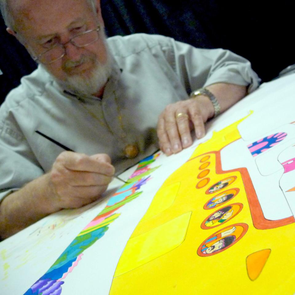 Late animator Ron Campbell.