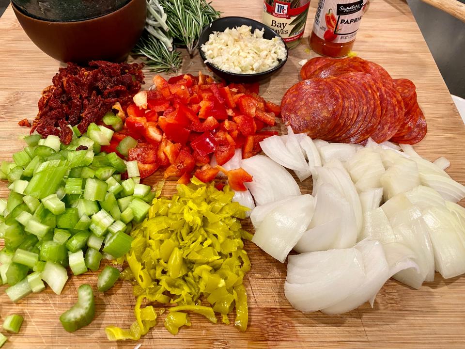 stuffing ingredients