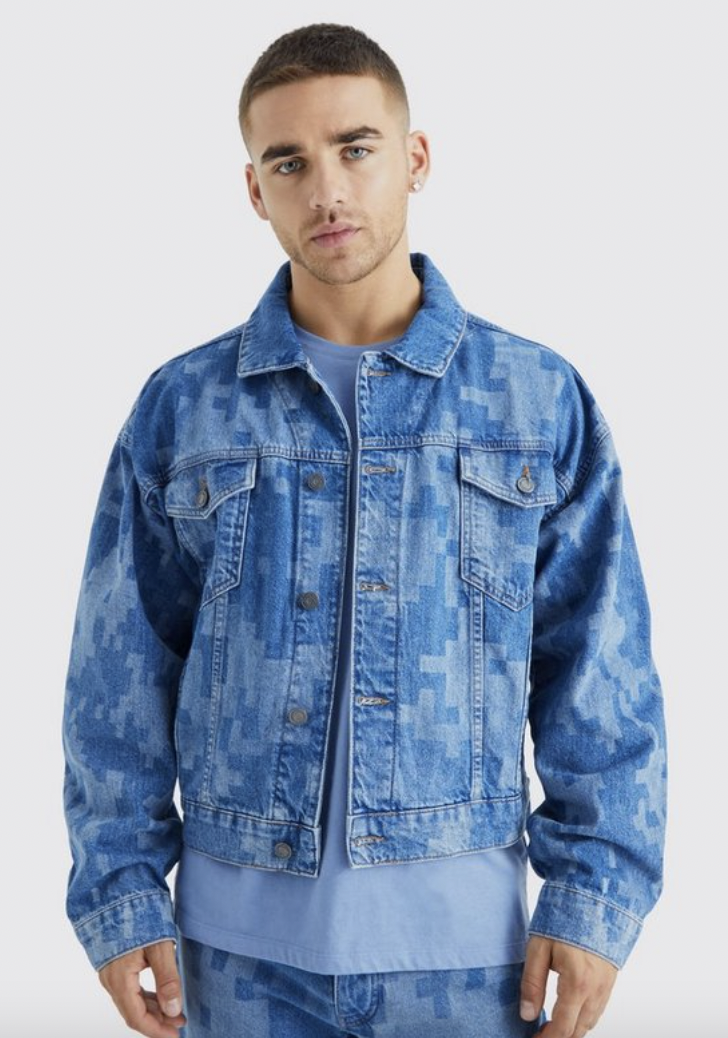 <p><a href="https://go.redirectingat.com?id=74968X1596630&url=https%3A%2F%2Fwww.boohooman.com%2Fus%2Fboxy-fit-camo-laser-print-denim-jacket%2FBMM58582.html&sref=https%3A%2F%2F" rel="nofollow noopener" target="_blank" data-ylk="slk:Shop Now;elm:context_link;itc:0;sec:content-canvas" class="link rapid-noclick-resp">Shop Now</a></p><p>Boxy Fit Camo Laser Print Denim Jacket</p><p>boohooman.com</p><p>$35.00</p>