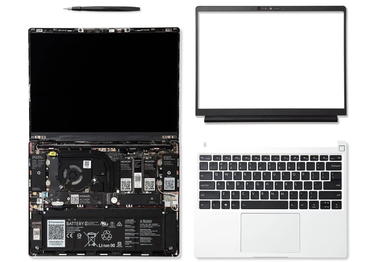 Framework’s new sub-$500 modular laptop has no RAM, storage or OS