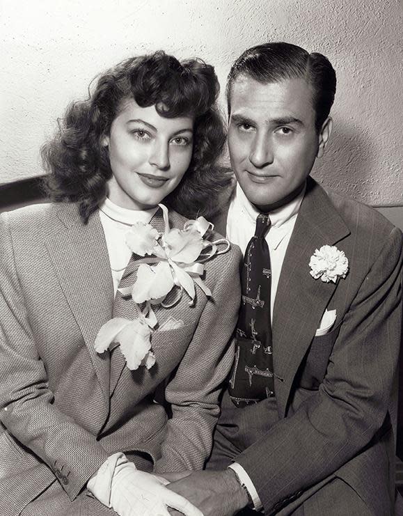 Ava Gardner with second husband Artie Shaw (Mgm/Kobal/Shutterstock)