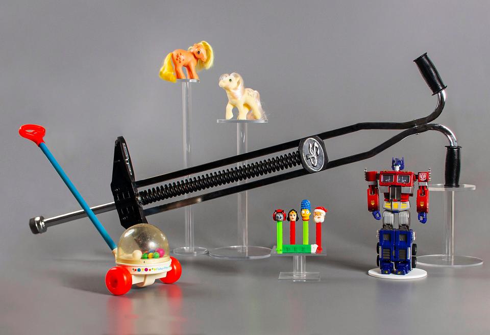These five toys, the Fisher-Price Corn Popper, My Little Pony, PEZ dispenser, the pogo stick, and Transformers, have been National Toy Hall of Fame finalists multiple times. One will join the Class of 2023, which will be announced in November.