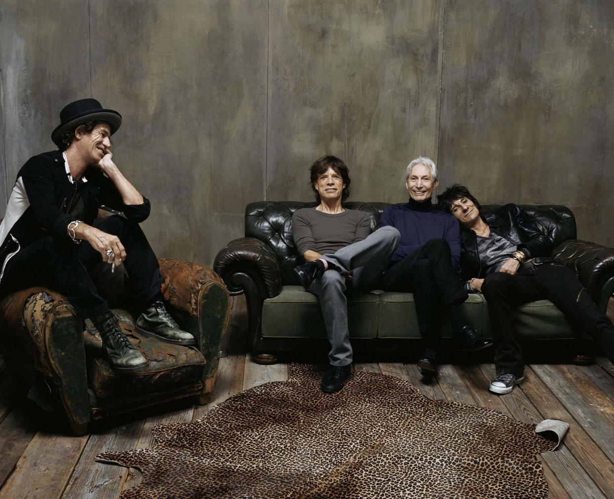 Picture shows: The Rolling Stones