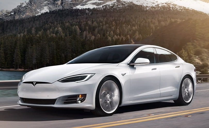 特斯拉(Tesla)Model S。(圖：特斯拉官網)
