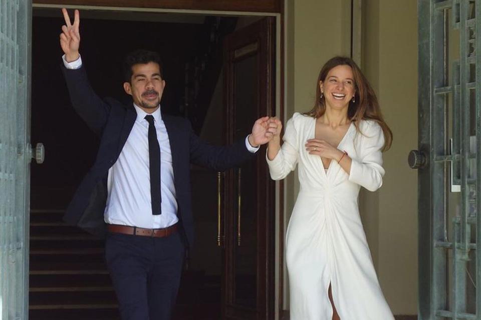 <p>Matilde Ramos Pinto/Instagram</p> Diego Cardoso de Oliveira and Matilde Ramos-Pinto