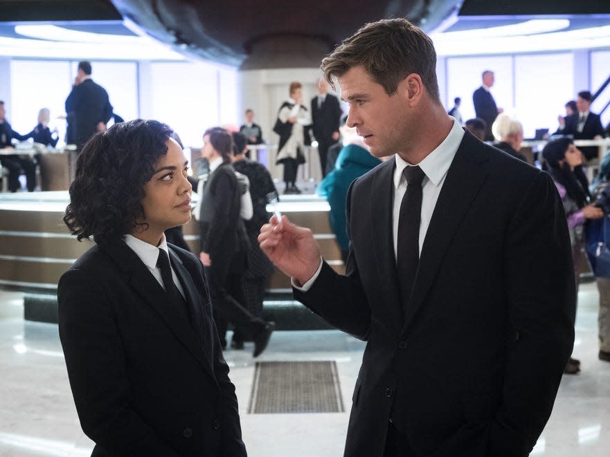 Tessa Thompson and Chris Hemsworth tried to reboot 