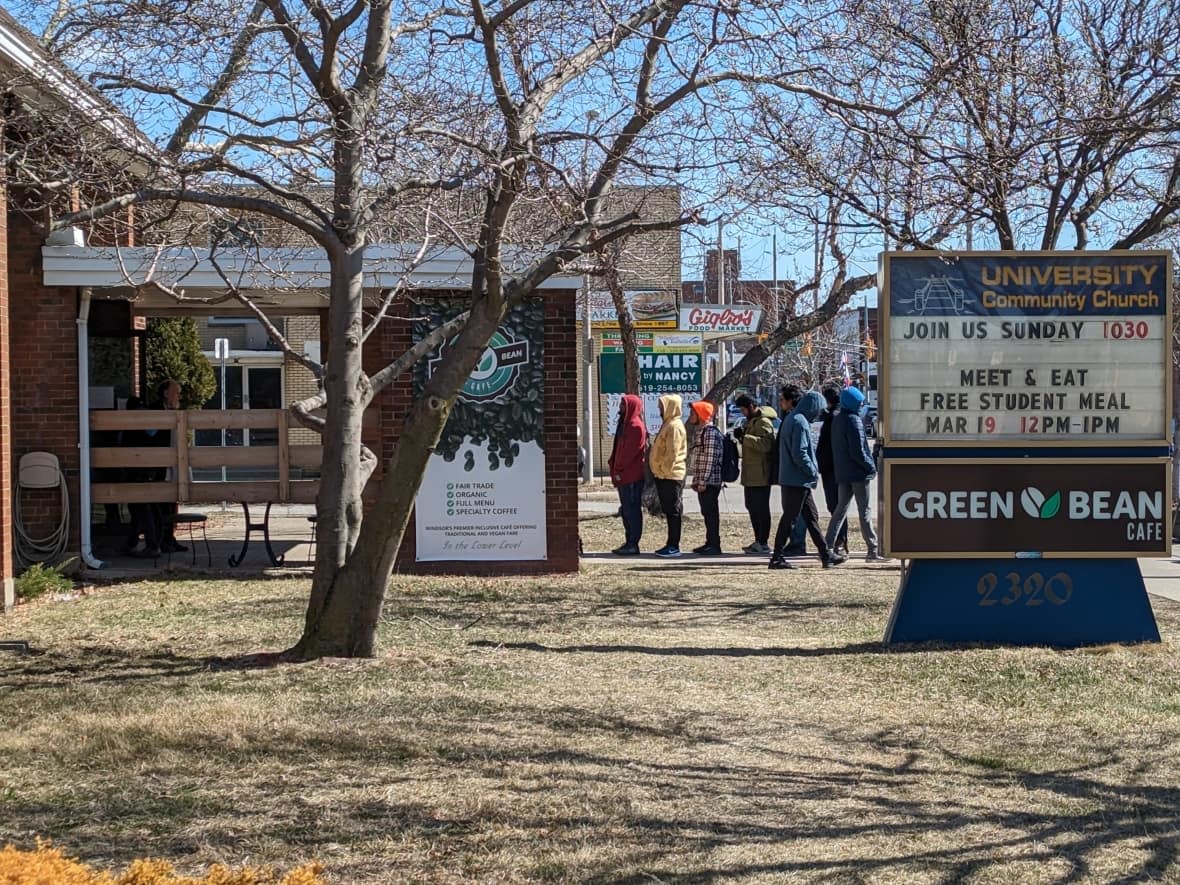 One Sunday each month, University Community Church offers a home-cooked lunch to students in need. (Submitted by Shalini Sankarlal - image credit)