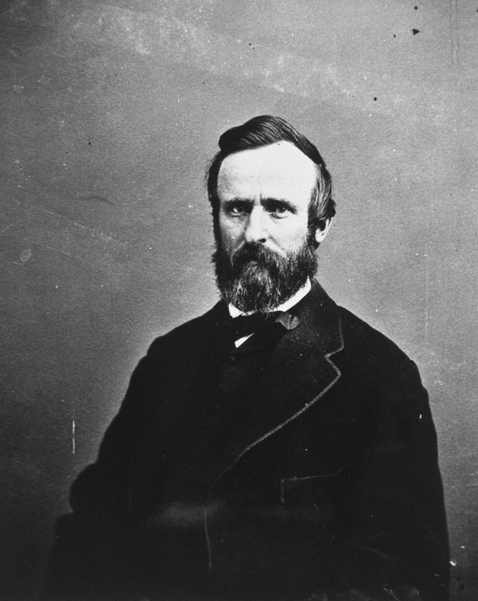 Rutherford B Hayes, the 19th US president, ran on reforming the civil service (Getty Images)