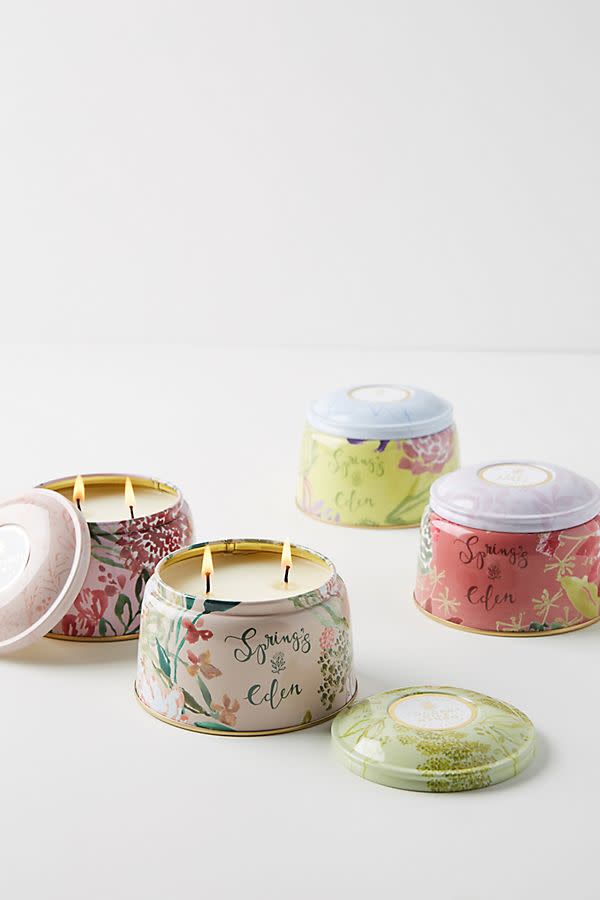 Spring’s Eden Tin Candle