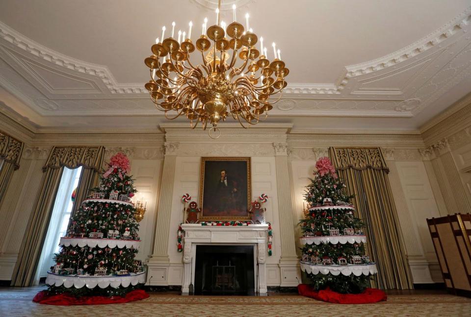 Los Obama desvelan la decoración navideña de la Casa Blanca de 2016 