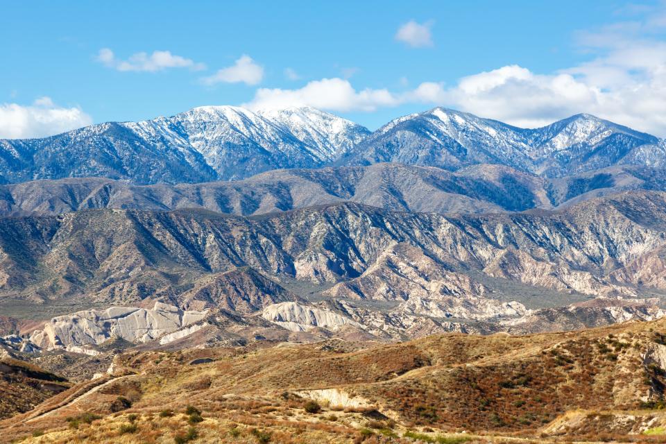 San Gabriel mountains 