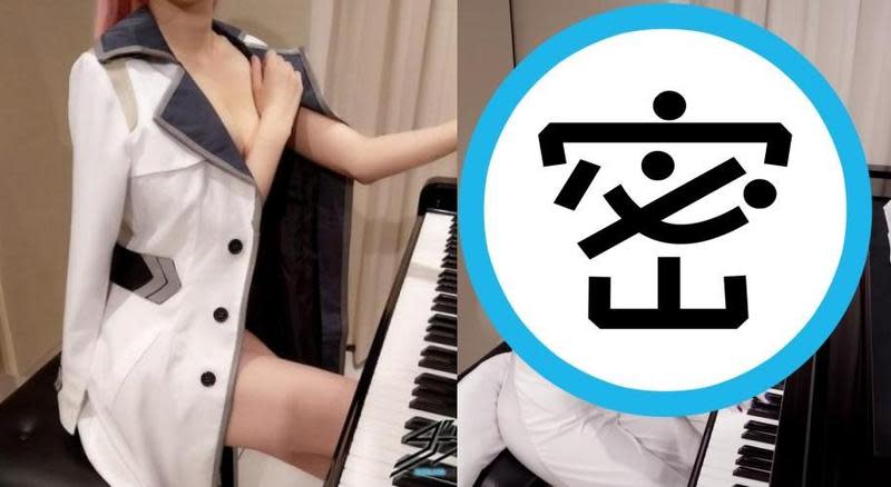 擁有近230萬粉絲訂閱的台灣知名鋼琴YouTuber「Pan Piano」挑戰「全裸入鏡」，笑翻不少網友。（翻攝自Pan Piano YouTube）