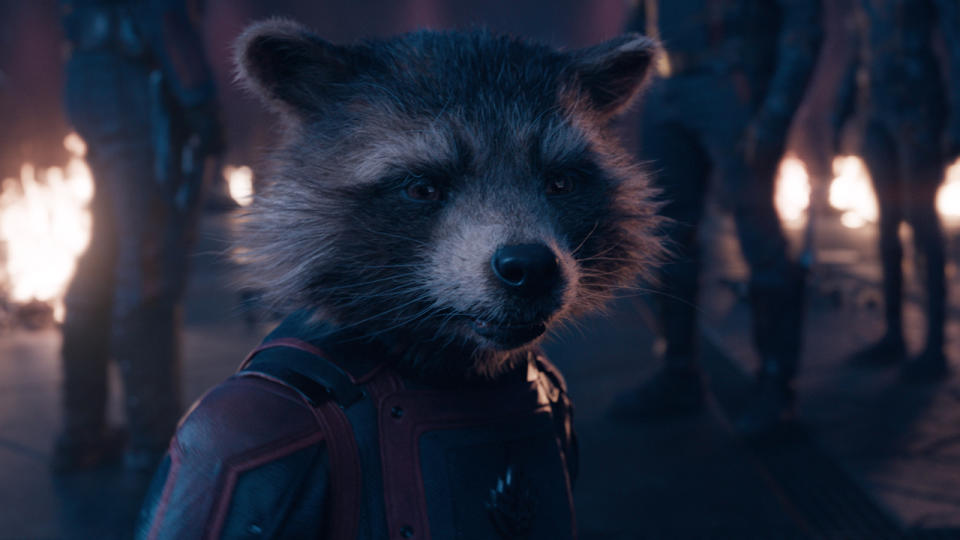 Rocket in Guardians of the Galaxy Vol. 3