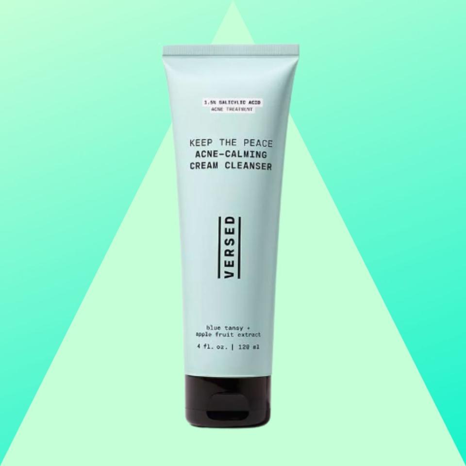 Acne-prone skin has met its match with this calming cleanser. It is formulated with salicylic acid to calm, heal and prevent breakouts. The creamy consistency doesn't strip skin of it's natural moisture barrier and keeps things feeling balanced and smooth. You can buy the cream cleanser from Target for $18. 