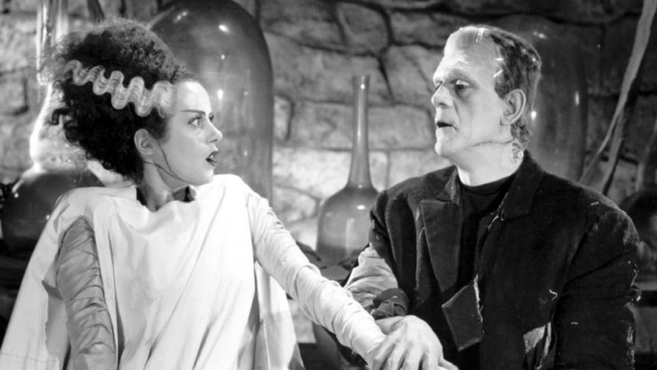 The Bride of Frankenstein is featured in Queer for Fear