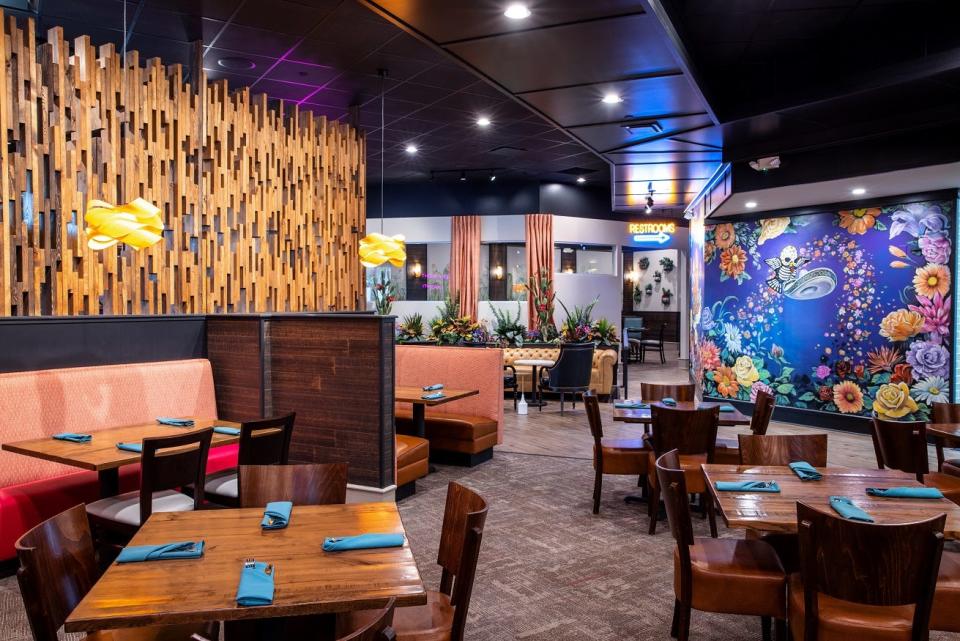Inside Estero's El Nido, a new-ish Mexican-Latin restaurant at Coconut Point.