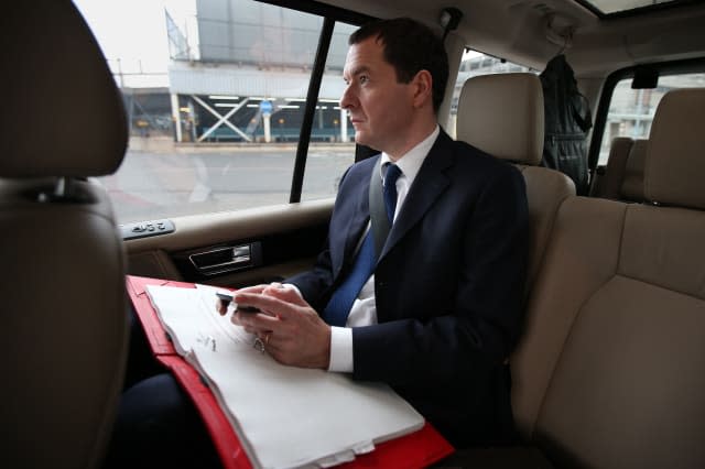 Chancellor George Osborne Meets Women Leading The Economy