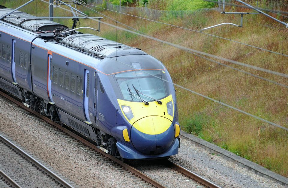 Southeastern trains were disrupted because of the plastic bottle (Picture: Rex)