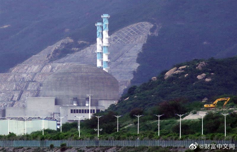 廣東台山核電廠為中法合作的投資項目。（圖／翻攝自財富中文網微博）
