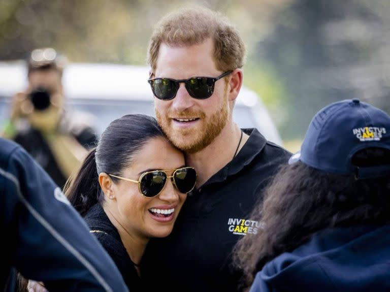 Harry y Meghan en los juegos Invictus