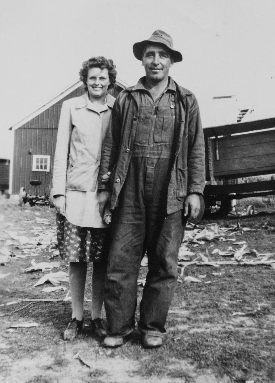 Fran and George Mehrkens, Todd Mehrkens' grandparents, are shown in this family photo from the early 1930s.