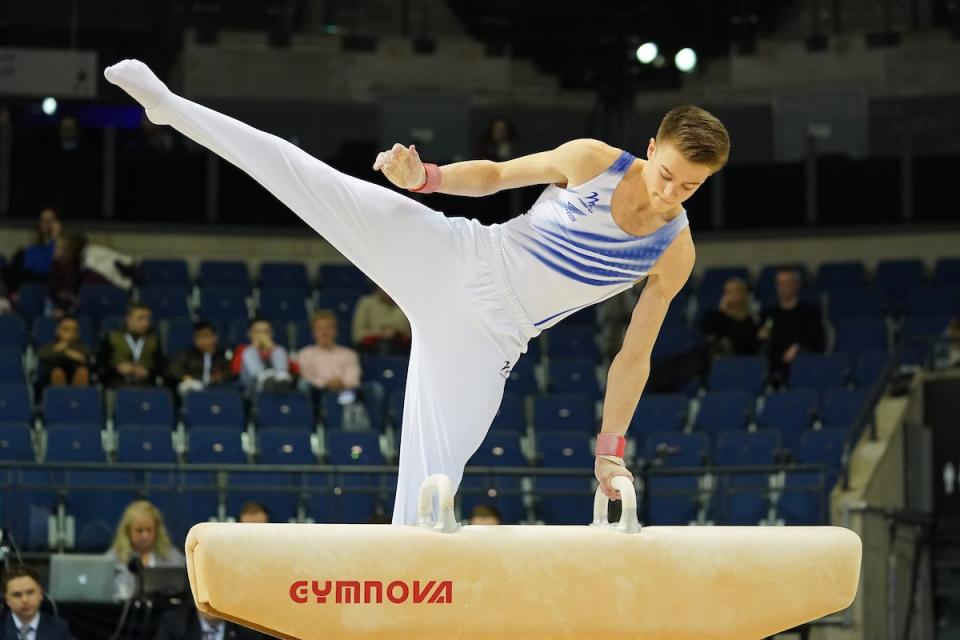 Luke Whitehouse trained with Rio bronze medallist Nile Wilson at Leeds Gymnastics Club