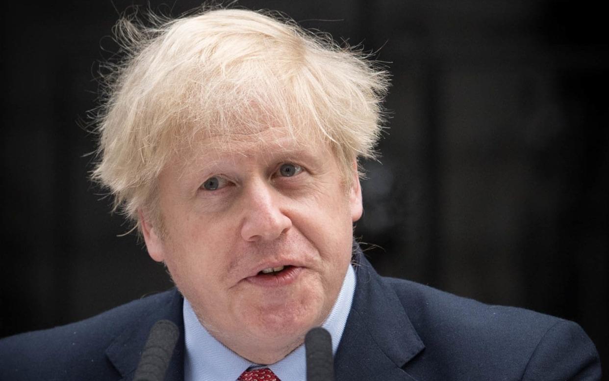 Boris Johnson is expected to change the Government’s official advice and is arguing that people should go to work if they can do so safely - Stefan Rousseau/PA Wire