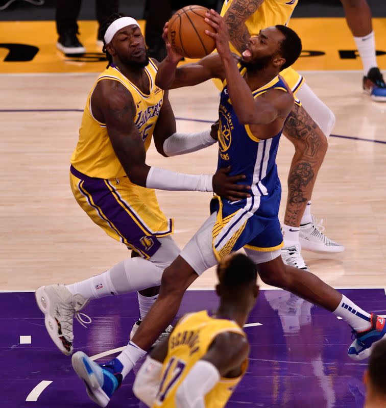 NBA: Golden State Warriors at Los Angeles Lakers