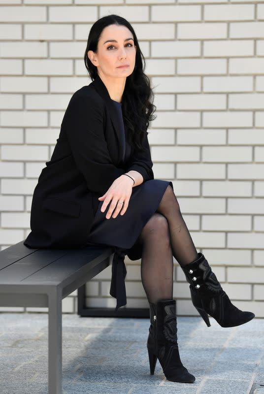 Tamara Rojo poses for a portrait during an interview with Reuters in London